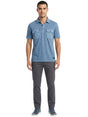 Image for Men's Plain Solid Top,Light Navy