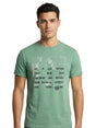 Image for Men's Printed Top,Green