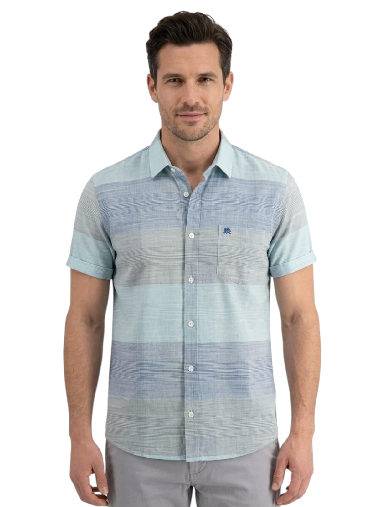 Image for Men's Plaid Dress Shirt,Multi