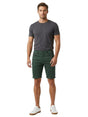 Image for Men's Plain Solid Short,Dark Olive
