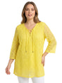 Image for Women's Lace Top,Yellow