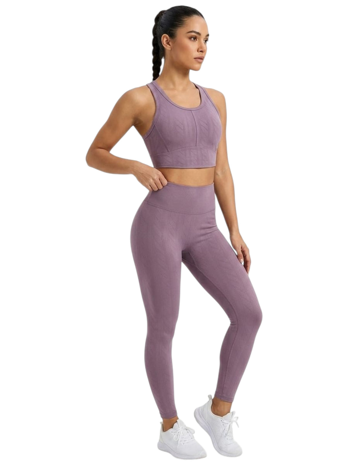 Image for Women's Textured Sport Top,Purple