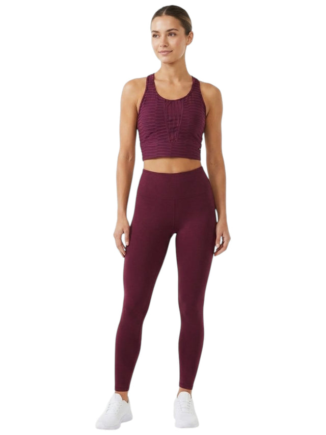 Image for Women's Textured Sport Top,Dark Fuchsia