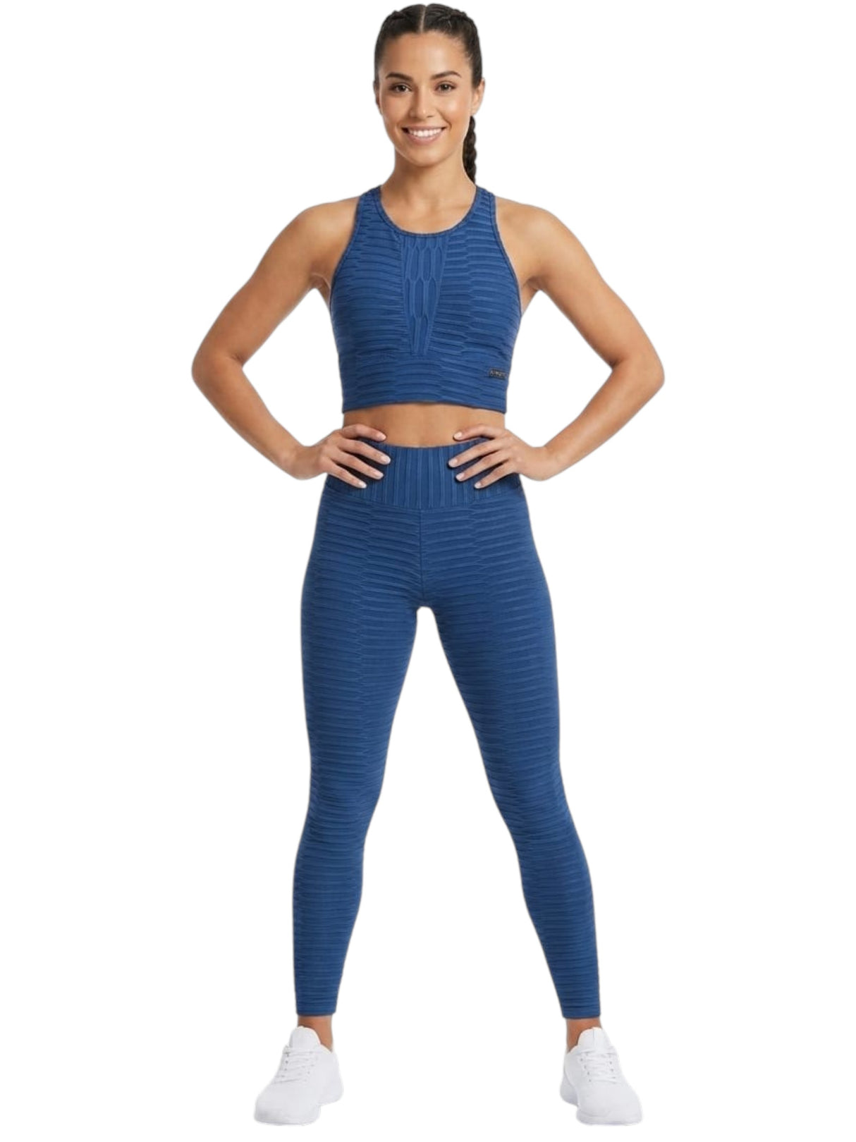 Image for Women's Textured Sport Top,Navy