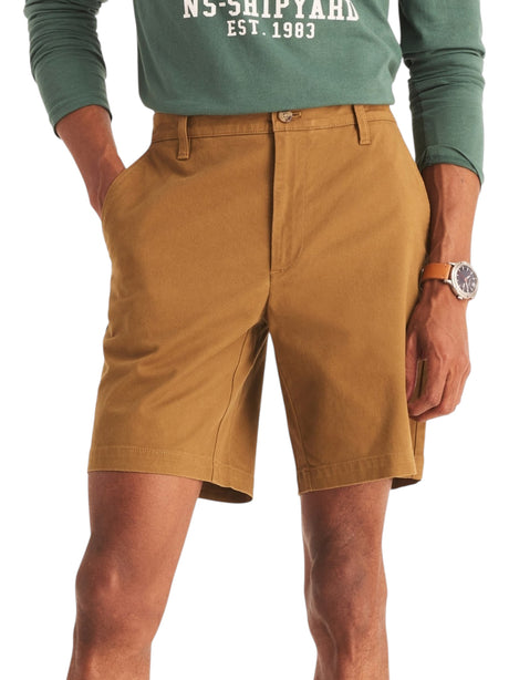 Image for Men's Plain Short,Brown Olive