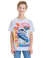 Image for Kids Boy's Graphic Printed Top,Light Grey