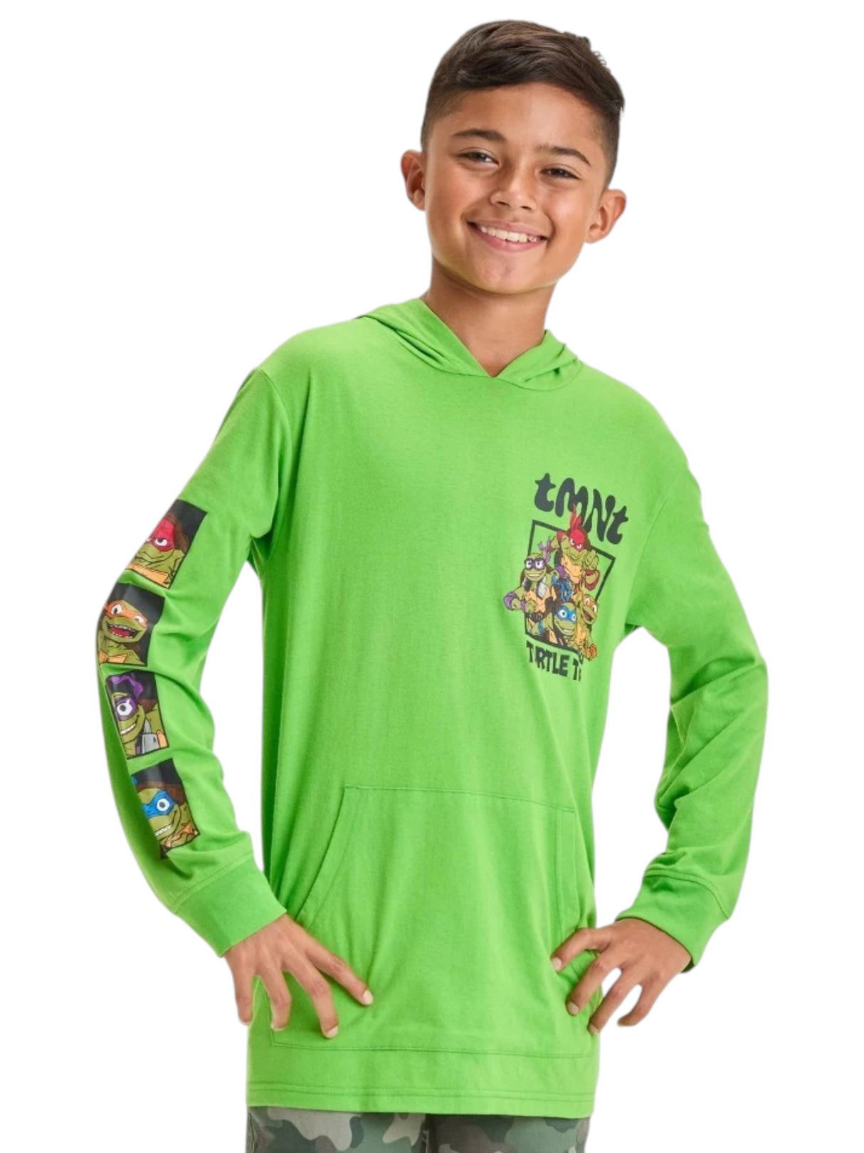 Image for Kids Boy's Printed Top,Green