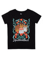 Image for Kids Girl's Printed Top,Black