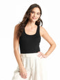 Image for Women's Plain Solid Top,Black