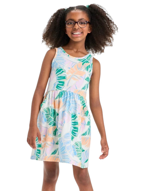 Image for Kids Girl's Printed Dress,Multi