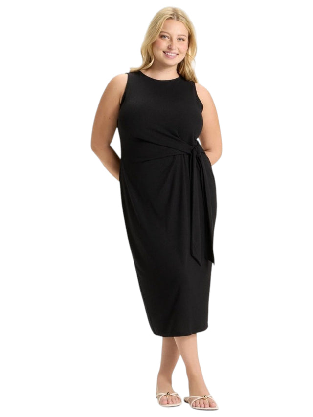 Image for Women's Textured Dress,Black