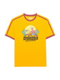 Image for Men's Printed Top,Yellow