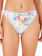 Image for Women's Printed Bikini Bottom,White