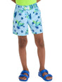 Image for Kids Boy's Printed Swim Short,Light Blue
