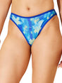 Image for Women's Printed Bikini Bottom,Blue