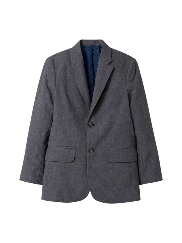 Image for Kids Boy's Plain Solid Blazer,Dark Grey