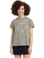 Image for Women's Printed Top,Olive