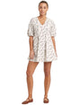 Image for Women's Floral Printed Dress,Beige