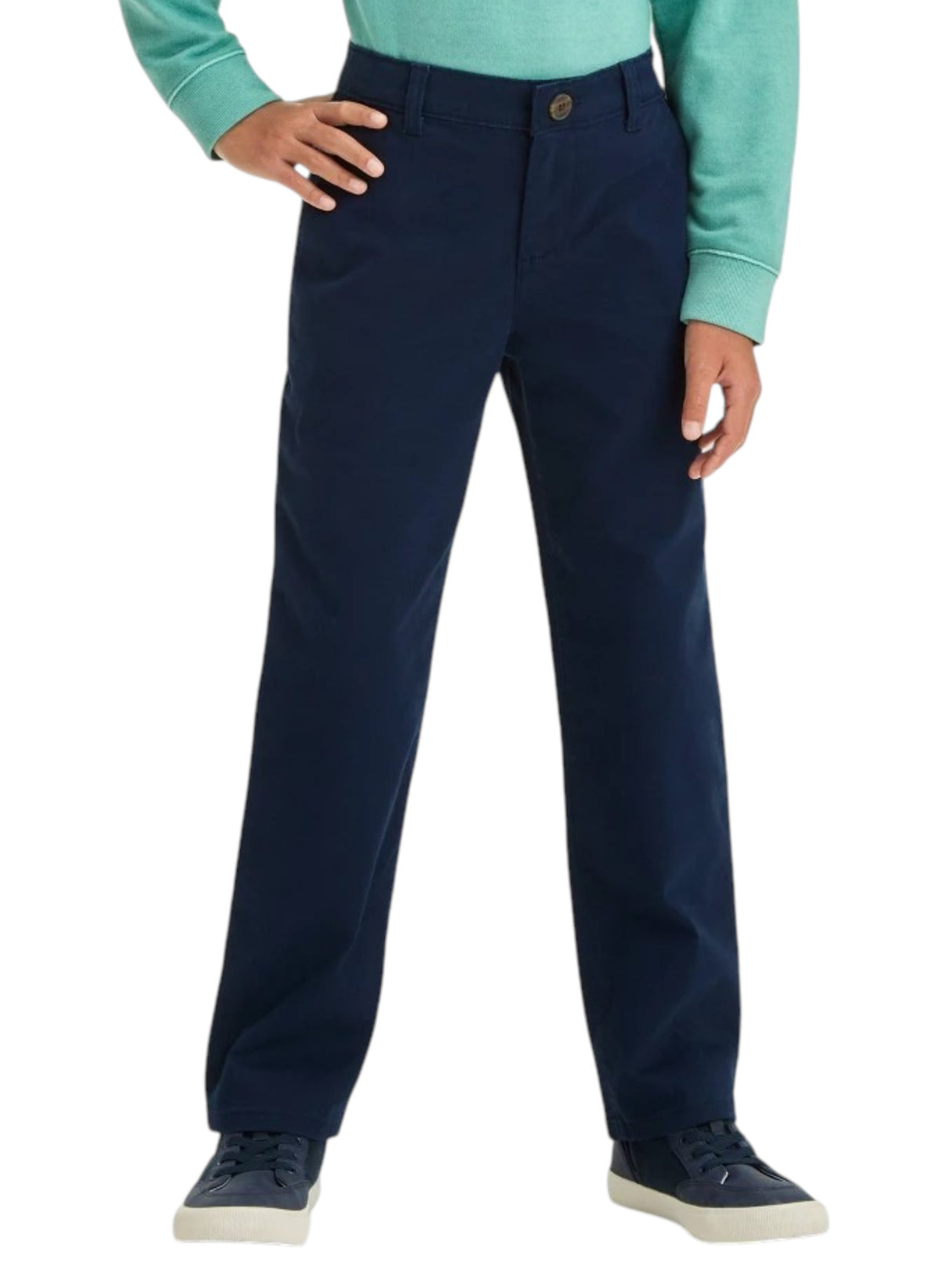 Image for Kids Boy's Plain Solid Pant,Navy