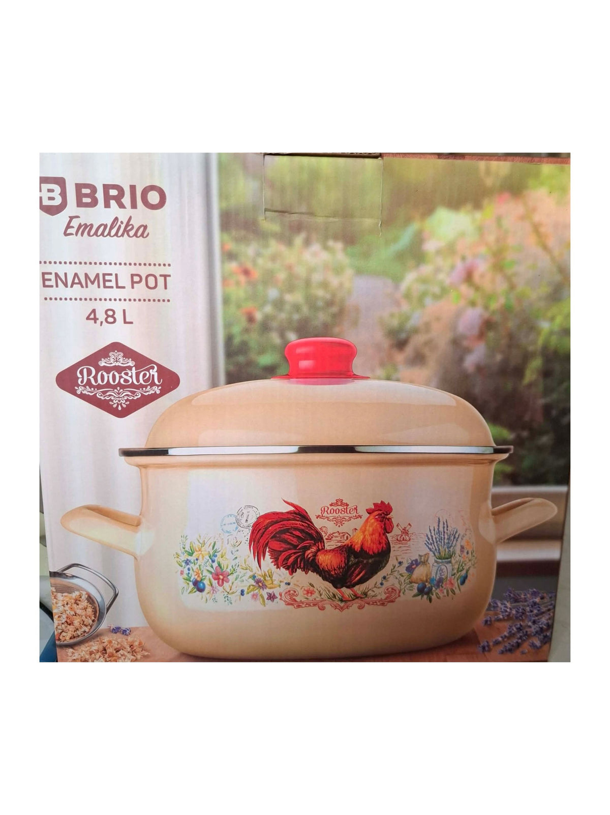 Image for Brio Emalika-Enamel Pot