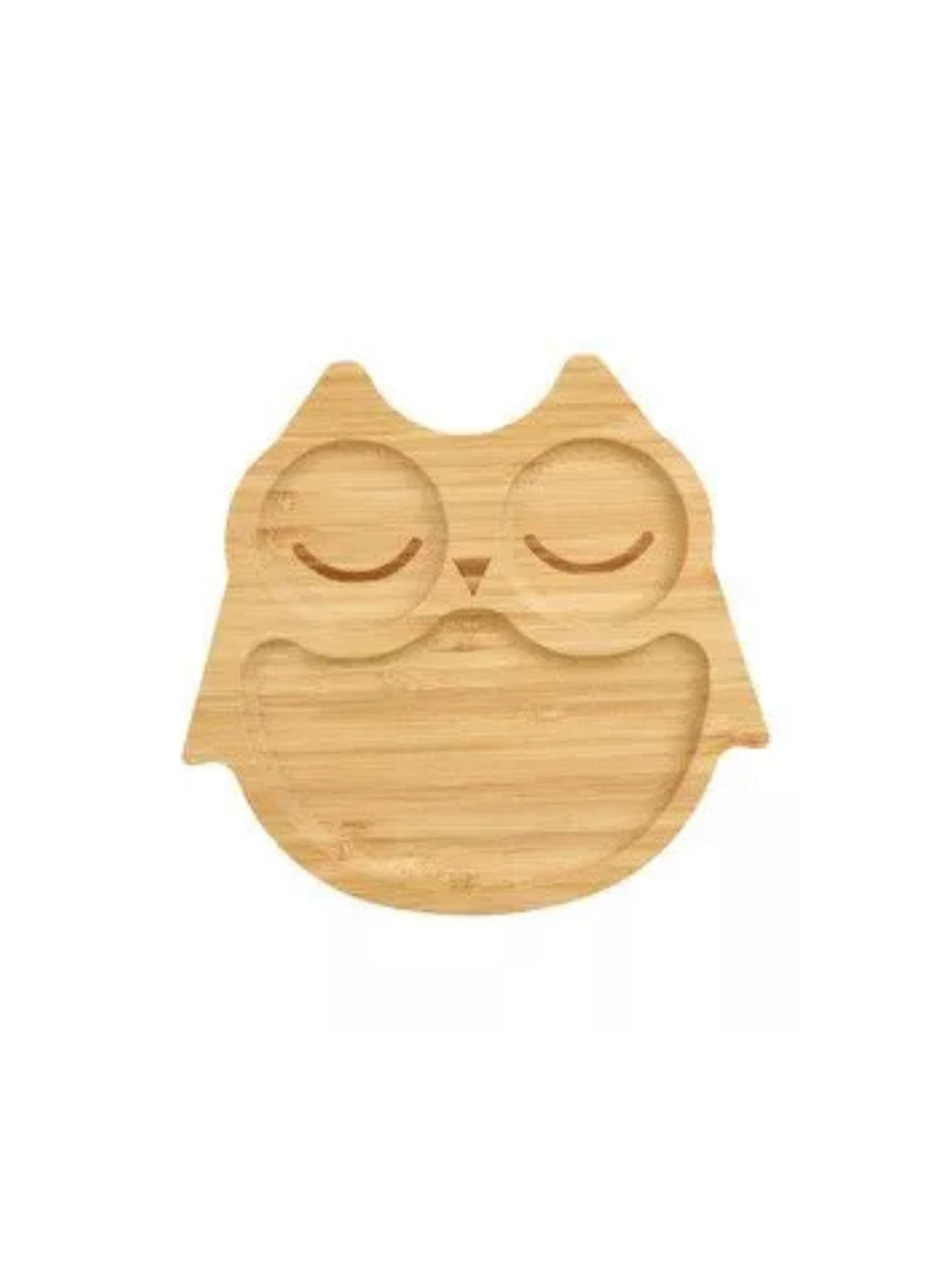 Image for Children'S Bamboo Plate (Owl)