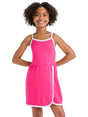 Image for Kids Girl's Plain Solid Dress,Pink