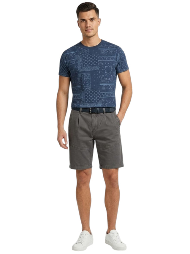 Image for Men's Plain Solid Short,Grey