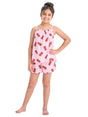 Image for Kids Girl's Printed Sleepwear Top,Pink