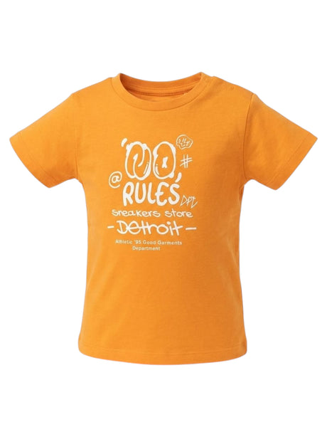 Image for Kids Boy's Printed Top,Orange