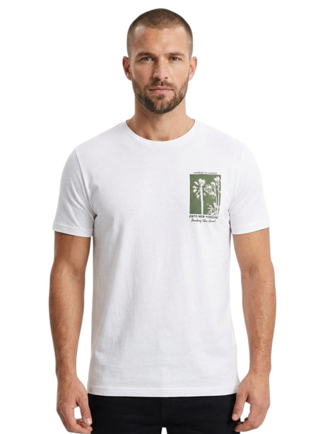 Image for Men's Printed Top,White