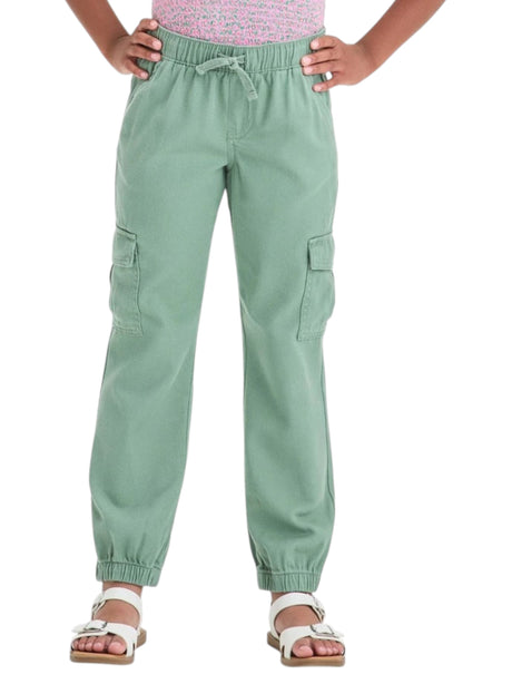 Image for Kids Girl's Plain Pant,Dusty Green