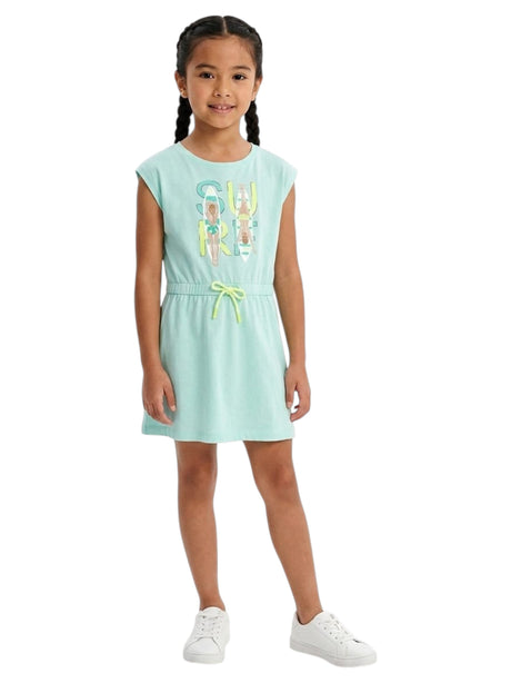 Image for Kids Girl's Printed Jumpsuit,Mint Green