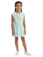 Image for Kids Girl's Printed Jumpsuit,Mint Green