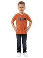Image for Kids Boy's Printed Top,Dark Orange