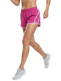 Image for Women's Plain Solid Sport Short,Dark Pink