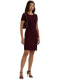 Image for Women's Lace Dress,Burgundy