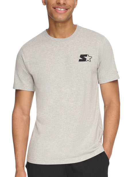 Image for Men's Brand Logo Printed Top,Grey