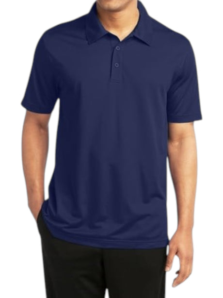 Image for Men's Plain Solid Sport Top,Navy