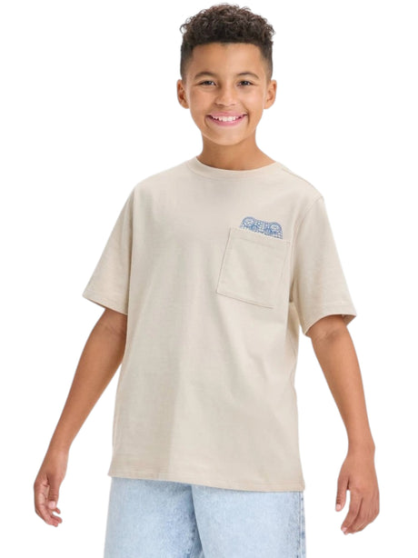 Image for Kids Girl's Printed Top,Beige