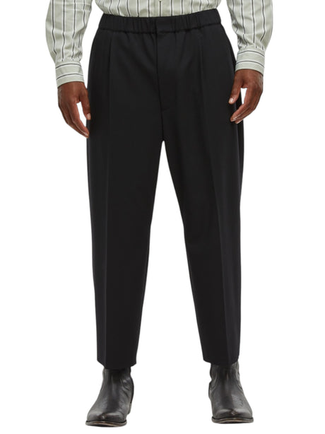 Image for Men's Plain Solid Classic Pant,Black