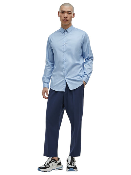 Image for Men's Plain Solid Classic Pant,Navy