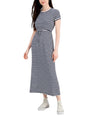 Image for Women's Striped Dress,Navy/White