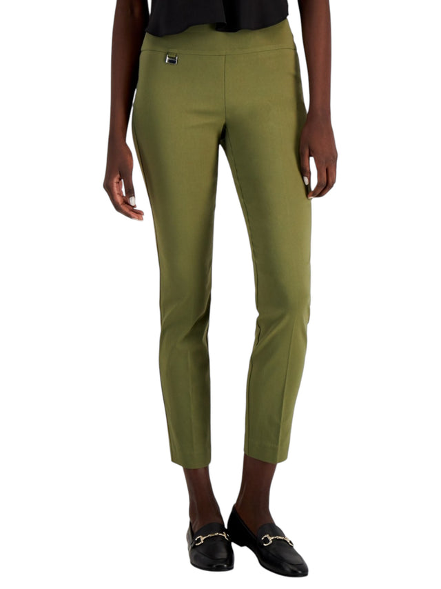 Image for Women's Plain Solid Pant,Olive