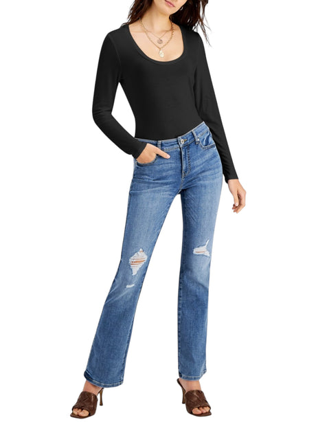 Image for Women's Plain Solid Top,Black