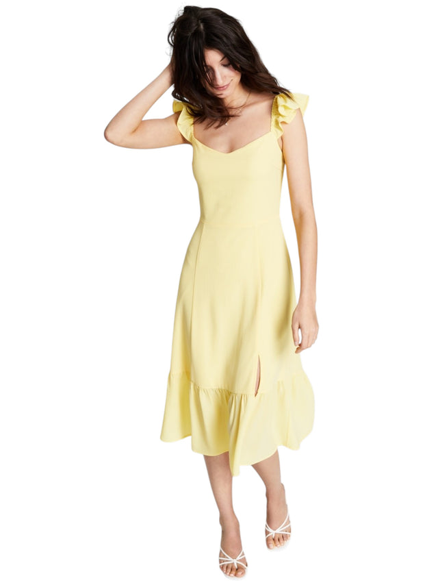 Image for Women's Textured Dress,Yellow