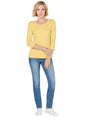 Image for Women's Plain Solid Top,Yellow