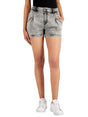 Image for Women's Plain Solid Jeans Short,Grey