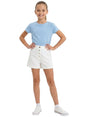 Image for Kids Girl's Plain Solid,White