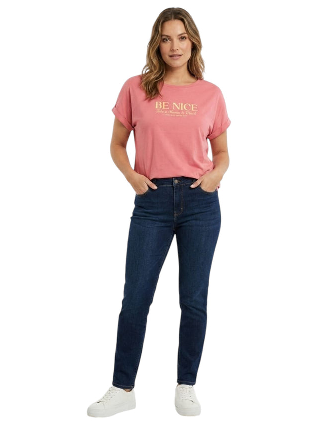 Image for Women's Printed Top,Pink