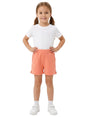 Image for Kids Girl's Plain Solid Short,Coral